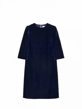 Zara Soshiotsuki x Zara Velvet Dress Black